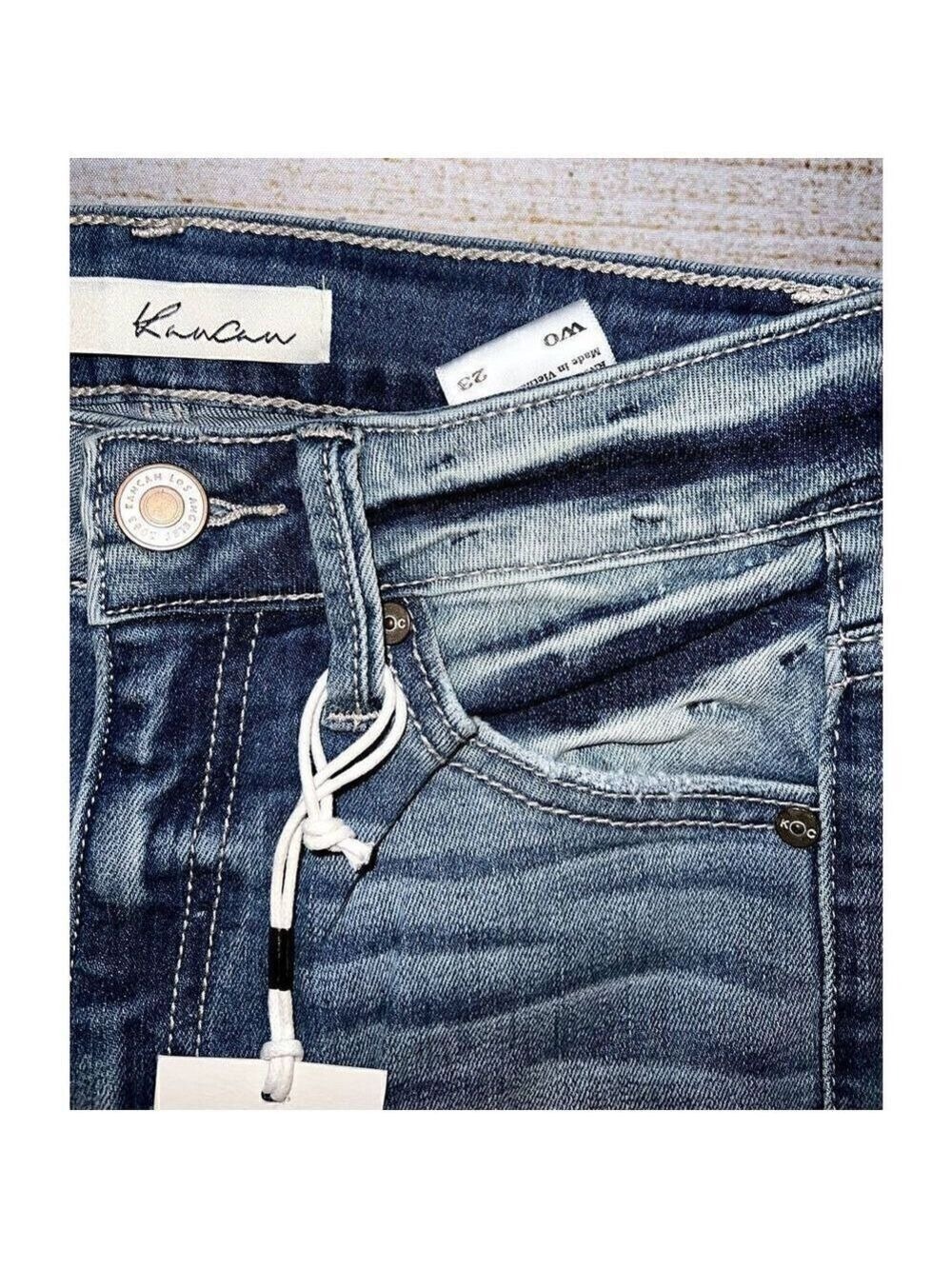 KanCan Distressed Skinny Jeans (Sz 0) - Picture 5 of 5